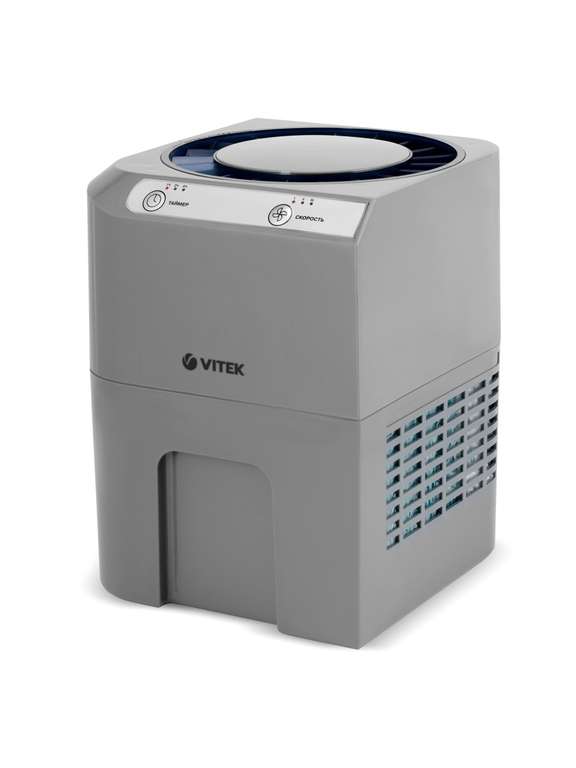 Мойка воздуха Vitek VT-8556 (мощность 25 Вт, обслуживаемая площадь 25 м², расход воды 150 мл/ч)