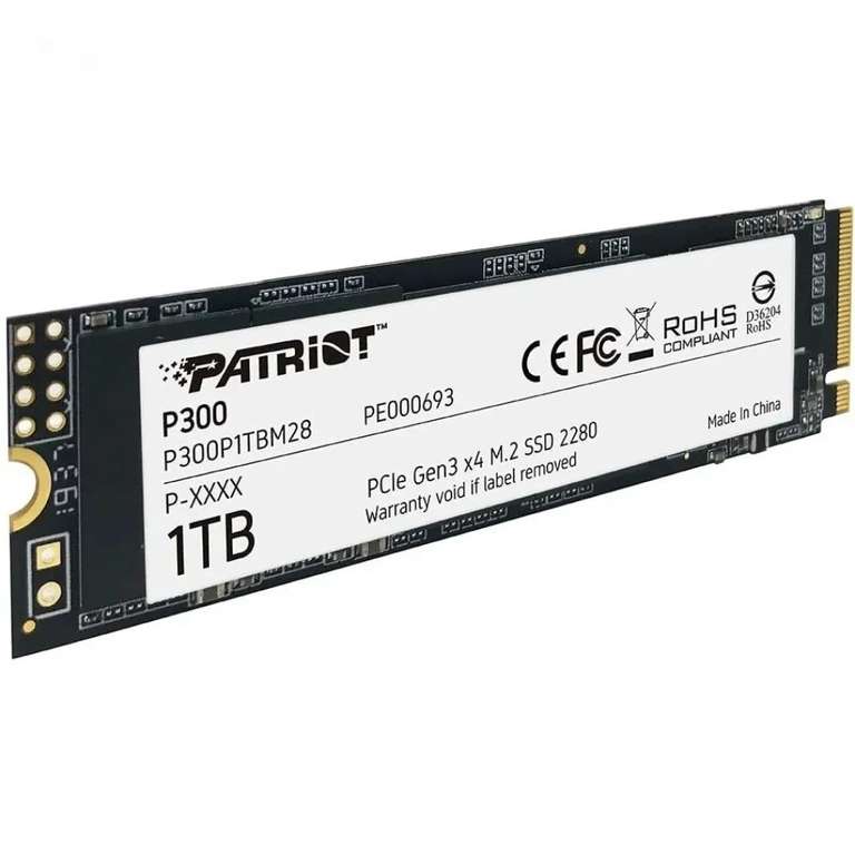 1 ТБ Внутренний SSD диск PATRIOT P300