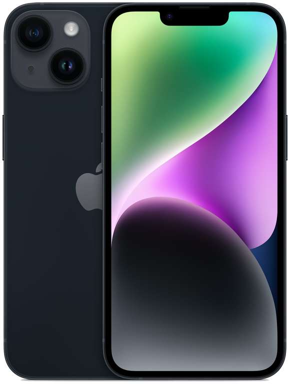 Apple iPhone 14 256 ГБ, тёмная ночь (другие цвета чуть дороже)