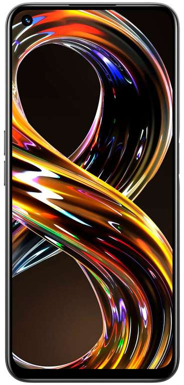 [СПб и др.] Смартфон Realme 8i 4/128 ГБ RU, космический черный