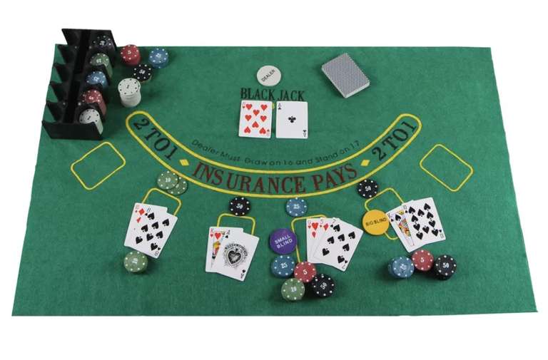 Набор для покера LDGames в жестяной коробке 24х11,5х11,5см