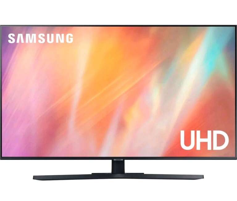 Телевизор Samsung UE43AU7500UXRU 43" 4K UHD, черный