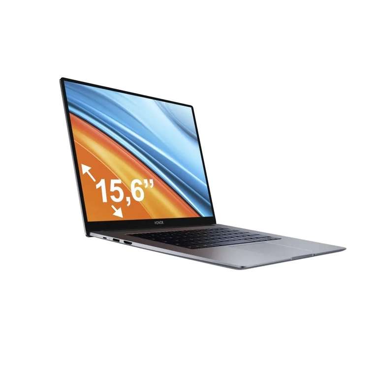Ноутбук Honor MagicBook 15 (15.6", IPS, sRGB 100%, Ryzen 5 5500U, RAM 16 ГБ, SSD 512 ГБ, алюминий, без OC), по ozon карте