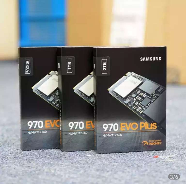 1 Tb Samsung 970 evo plus и другие в описании