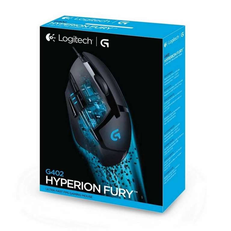 Игровая мышь Logitech G402 Hyperion Fury Black