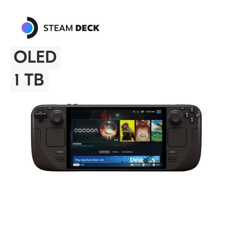 Портативная игровая консоль Steam Deck OLED, 1 TB (по Ozon карте)