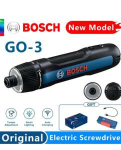 Аккумуляторная отвёртка Bosch Go 3 (из-за рубежа, с картой OZON)