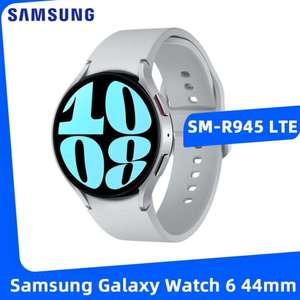 Умные часы Samsung Galaxy Watch 6 44мм LTE (из-за рубежа, цена с озон-картой)