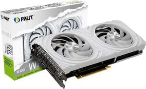 Видеокарта Palit White RTX 4060 Ti 8ГБ (с WB кошельком)