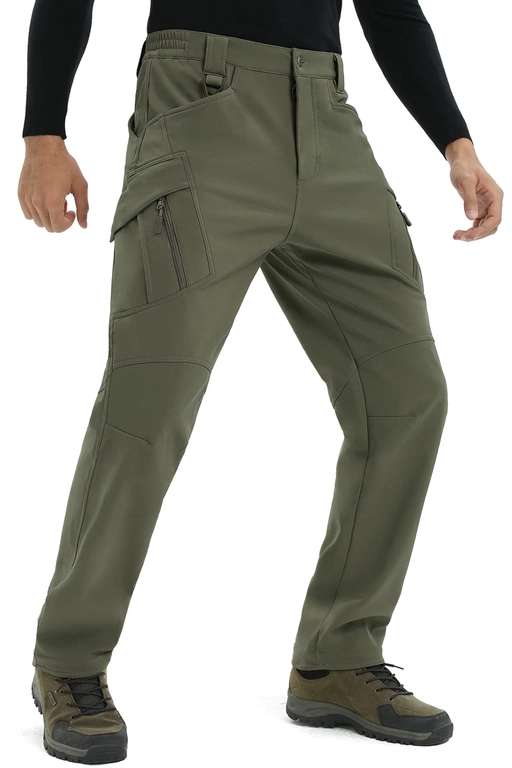 [11.11] Мужские штаны TACVASEN IX9 (р-ры S - 4XL), разные цвета, флисовая подкладка