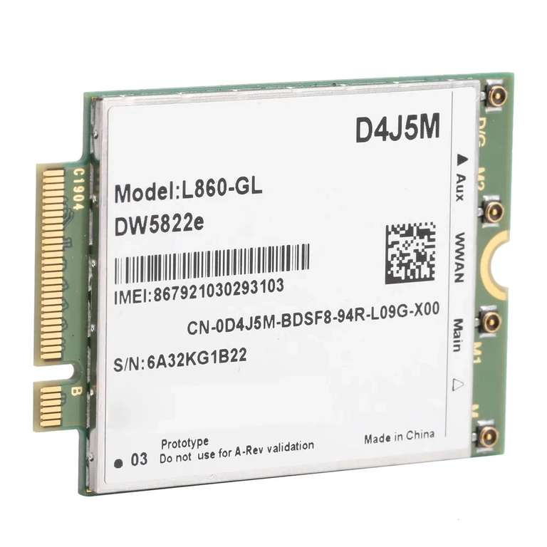 Беспроводная сетевая карта Fibocom L860-GL Cat.16 4G (из-за рубежа)