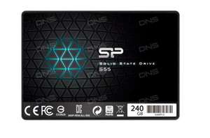 SATA накопитель Silicon Power Slim S55, 240 ГБ, 2.5" (скидка за способ получения)