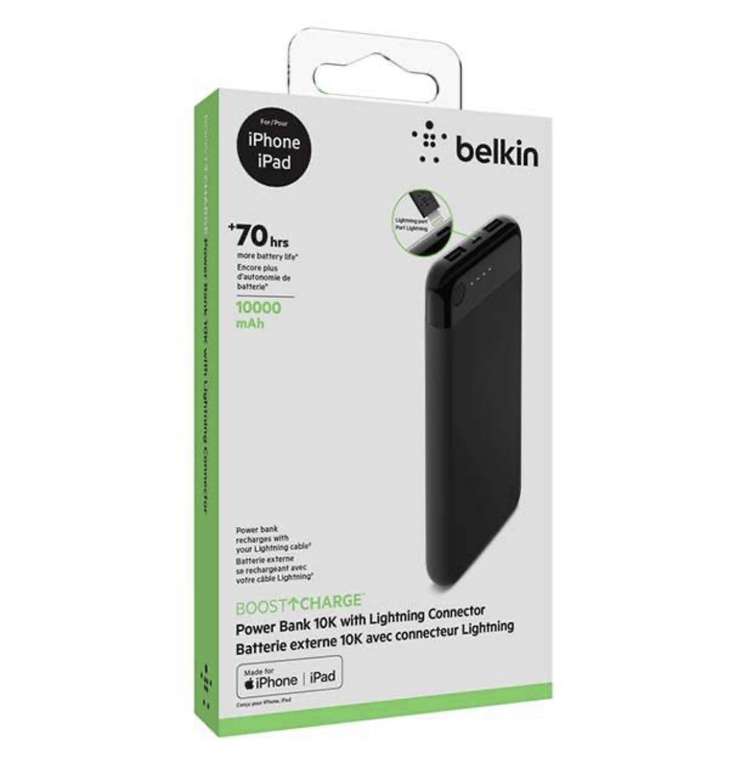 Аккумулятор Belkin 10000mAh Black (список городов небольшой)