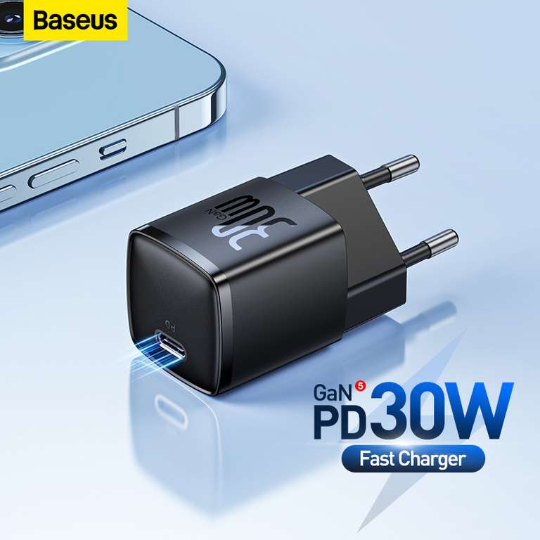 Зарядное устройство Baseus GaN5 30W Fast Charger