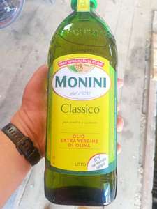 Масло оливковое Monini Classico Extra Virgin нерафинированное высшего сорта первого холодного отжима, 1 л