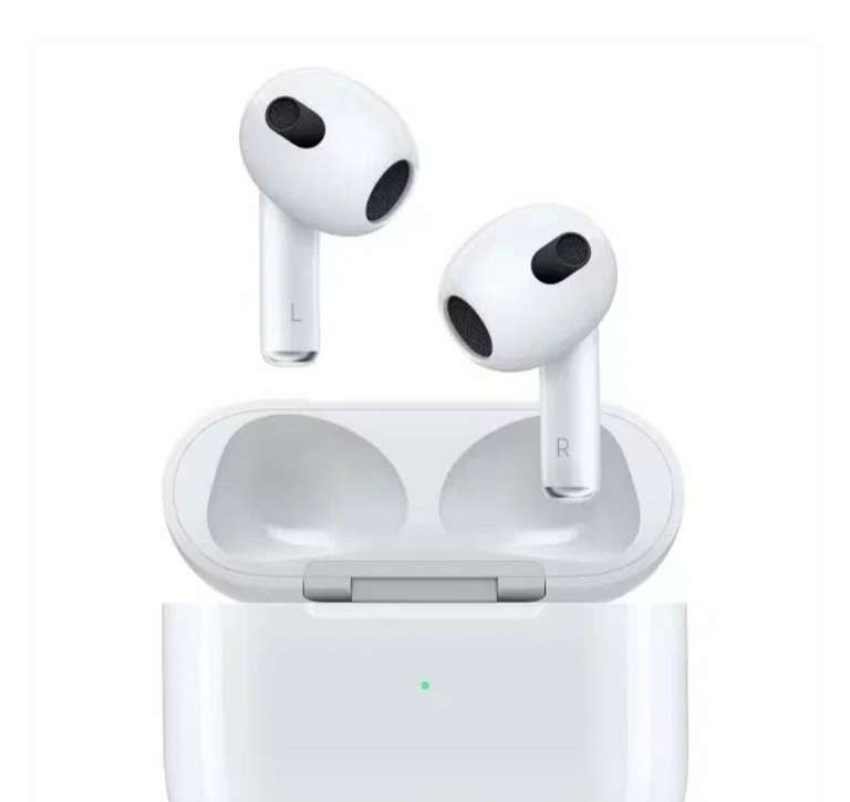 Беспроводные наушники Apple AirPods 3 Lightning Charging Case MPNY3, белый