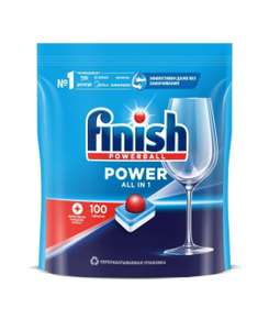 Таблетки для посудомоечной машины Finish Power 100 шт