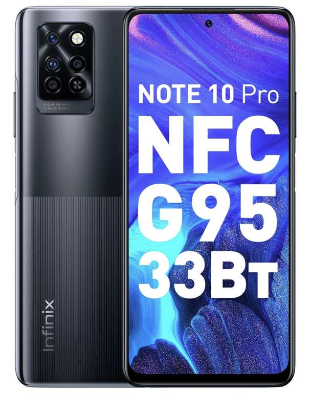 Смартфон Infinix NOTE 10 Pro (8/128GB, FHD+, Helio G95, NFC)