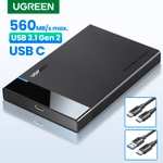 Кейс для дисков HDD UGREEN