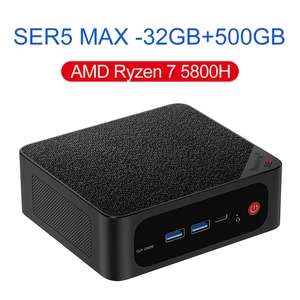 Мини ПК Beelink SER5 MAX (Ryzen 7 5800H, 32+500 ГБ, Windows 11 Pro)