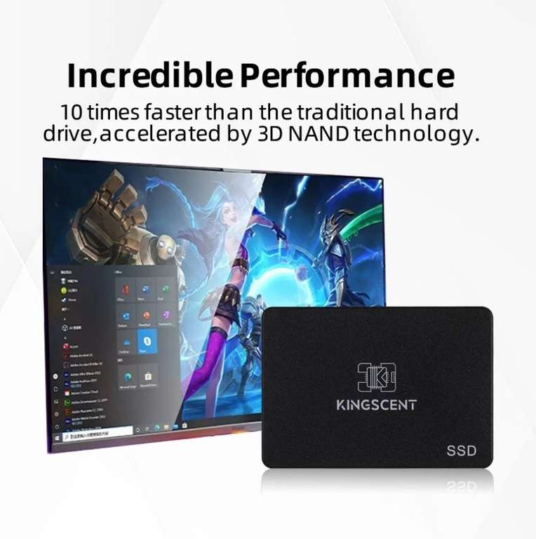 SSD Kingscent 1Тб 2 шт. sata