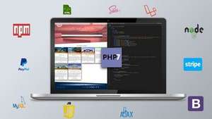 Курс программирования Ultimate PHP, Laravel, CSS & Sass (95 hours) , Master JavaScript (45 hours) - Udemy