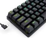 Клавиатура игровая беспроводная механическая Redragon K613P-KBS Jax Pro RGB , 63 клавиши, компактный дизайн (из-за рубежа)
