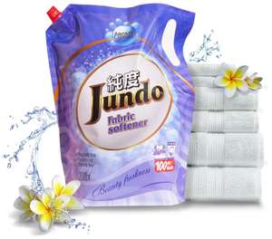 Концентрированный кондиционер для стирки белья Jundo «Beauty Freshnes» Aroma Capsule, 100 стирок, 2 л