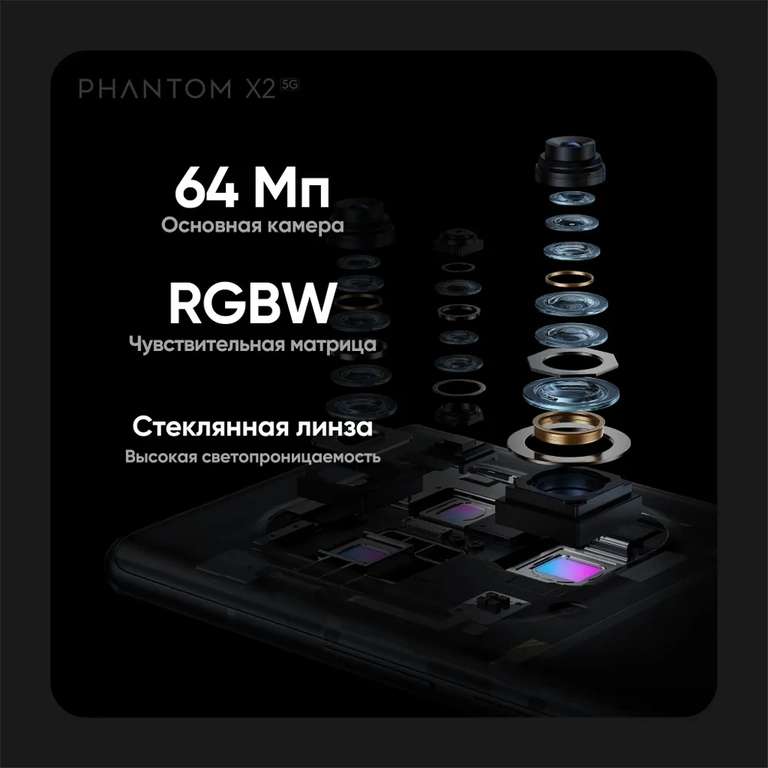 Смартфон Tecno Phantom X2 8/256 ГБ серый (+лунный, по карте Озон)