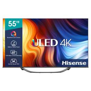 Телевизор HISENSE 55U7HQ, 55"(140 см), UHD 4K Smart TV + возврат 20.400 бонусов