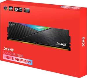 Оперативная память ADATA XPG Lancer RGB 64 ГБ (2x32 ГБ, DDR5, 5600 МГц, AX5U5600C3632G-DCLARWH) (цена с ozon картой)