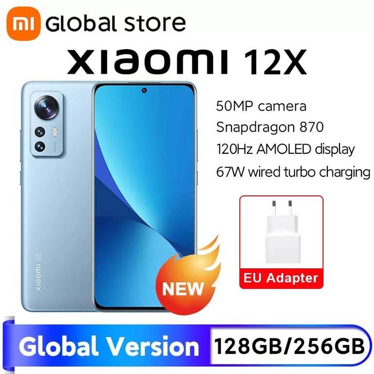 Смартфон Xiaomi 12X 8/128 Гб, 3 цвета