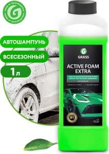 Автошампунь GRASS "Active Foam Extra", 1 л