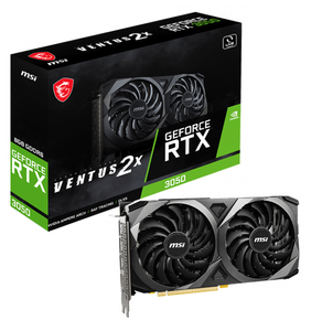 Видеокарта MSI GeForce RTX 3050 VENTUS 2X 8G, Retail