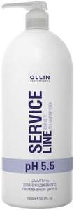 OLLIN Professional шампунь Service Line Daily pH 5.5 для ежедневного применения, 1000 мл