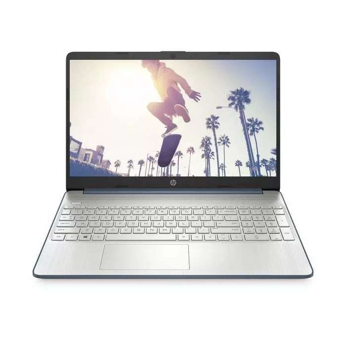 Ноутбук HP 15s-eq2014ur Silver/Blue (3B4T2EA)