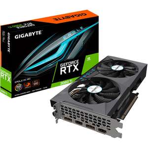 Видеокарта GIGABYTE Nvidia GeForce RTX 3060 Ti EAGLE OC (GV-N306TEAGLE OC-8GD)