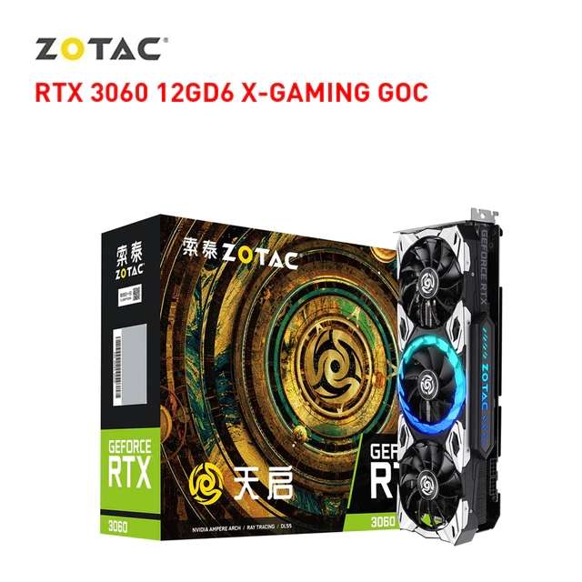 Видеокарта ZOTAC RTX 3060 X-GAMING GOC