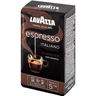 Кофе молотый LAVAZZA Espresso натуральный жареный, 250г, Италия, 250 г
