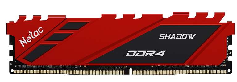 Оперативная память Netac Shadow 16Gb DDR4 3200MHz (1628₽ по индивидуальному промокоду на первый заказ) + 506 бонусов