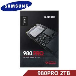 Внутренний SSD диск Samsung 980 PRO SSD M.2 2 ТБ (PCIE4.0 NVMe M.2 2TB) (цена с ozon картой) (из-за рубежа)