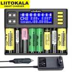 Зарядное устройство для аккумуляторных батареек LiitoKala Lii-S8-CAR (с Озон картой, из-за рубежа)