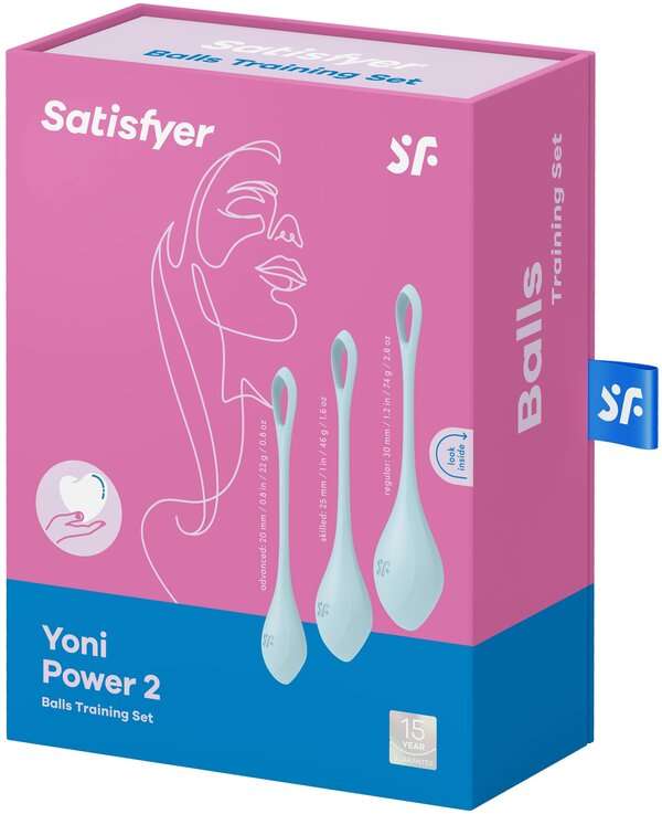 Набор вагинальных шариков Satisfyer Yoni Power 2
