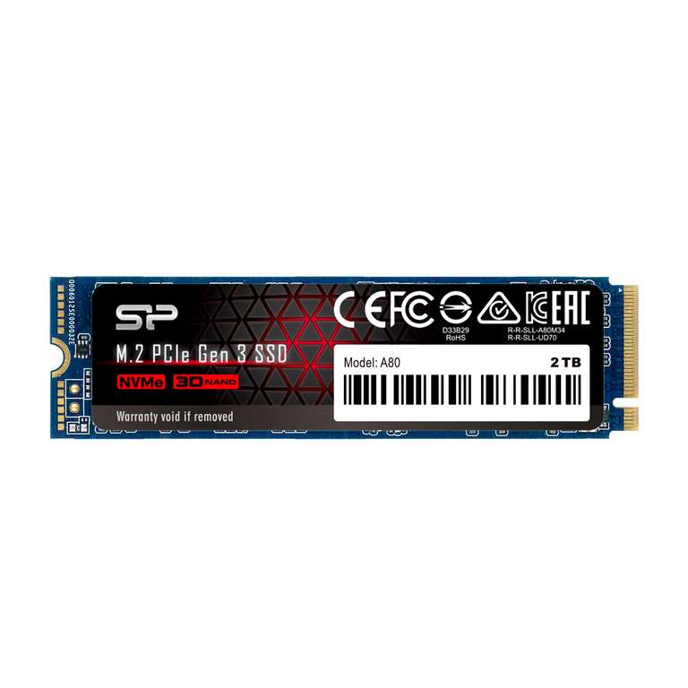 SSD диск SILICON POWER SP002TBP34A80M28 2Тб