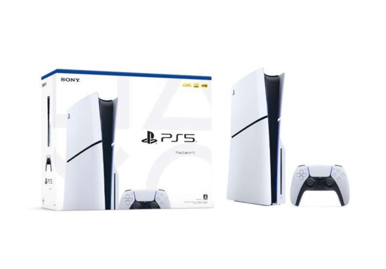 Игровая консоль PlayStation 5 Blu-Ray Slim Edition,новая версия CFI-2000A01 1 ТБ SSD (цена с озон картой, из-за рубежа)