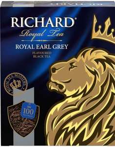 Чай черный Richard Royal earl grey, 100 пакетиков