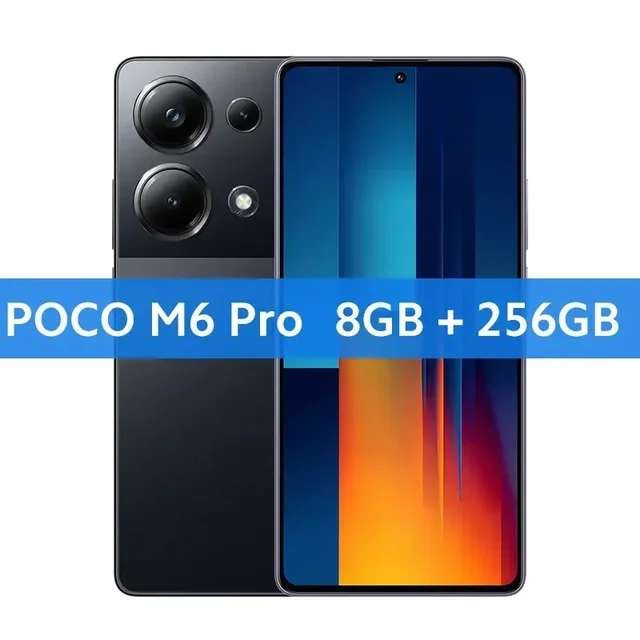 Смартфон Poco M6 Pro, 8/256 Гб, 3 расцветки