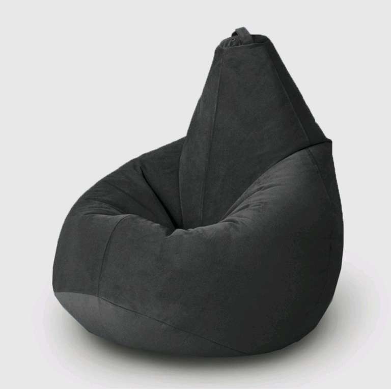 Кресло-мешок MyPuff, велюр натуральный, размер XXXXL (Озон Карта)