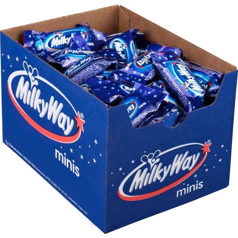 [МСК и возм. др] Конфеты шоколадные батончики Milky Way Minis, 1 кг