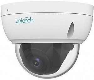 Антивандальная камера видеонаблюдения IP UNV IPC-D124-PF28, 2.8-2.8 мм, цветная съемка, CMOS